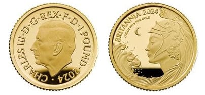 1 pound (1/20 oz Britannia Oro)