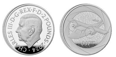 2 pounds (60 aniversario de James Bond)