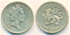 1 pound (Dragón de Gales)