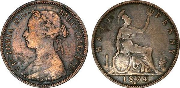 1/2 penny (Victoria)