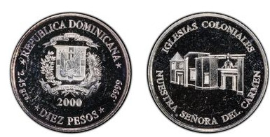 10 pesos (Nuestra Señora del Carmen)