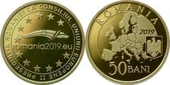 50 bani (Presidencia de Rumanía en el Consejo de la Unión Europea)