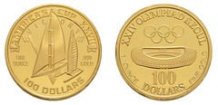 100 dollars (Copa América/XXIV Juegos Olímpicos-Mula)