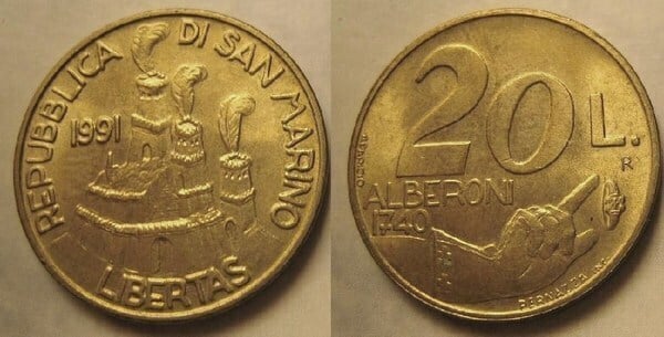 20 lire