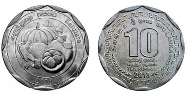 10 rupees (Distrito de Kalutara)