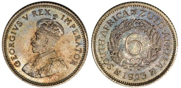 6 pence (George V)