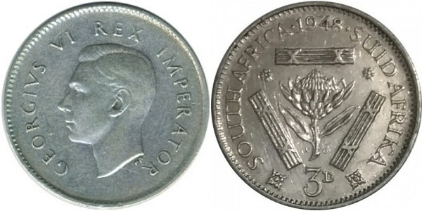 3 pence (George VI)