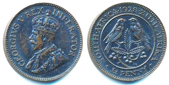 1/4 penny (George V)