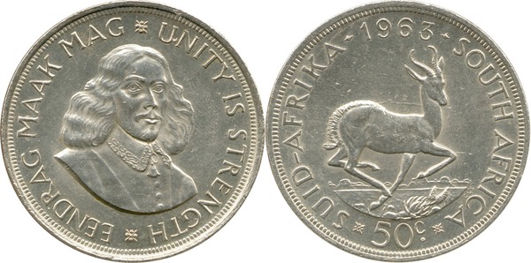 50 cents (SUID-AFRIKA - SOUTH AFRICA)