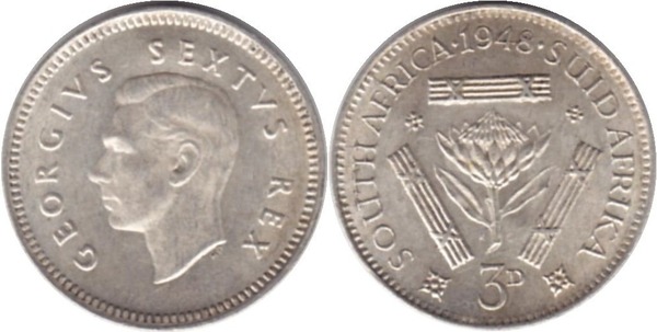 3 pence (George VI)