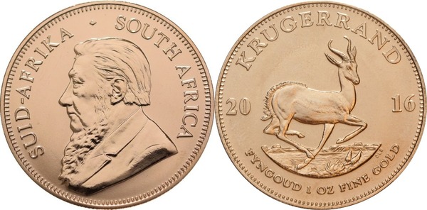 1 krugerrand (SUID-AFRIKA  ◇  SOUTH AFRICA)