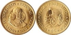 1 cent (SOUTH AFRICA - SUID-AFRIKA)