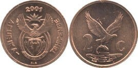 2 cents (AFURIKA - TSHIPEMBE)