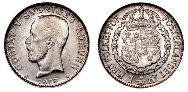 1 krona (Gustaf V)