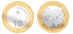 10 francs (Glaciar Rosenlaui)