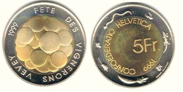 5 francs (Festival del Vino)