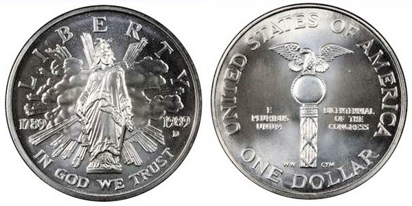 1 dollar (200 Aniversario del Congreso)