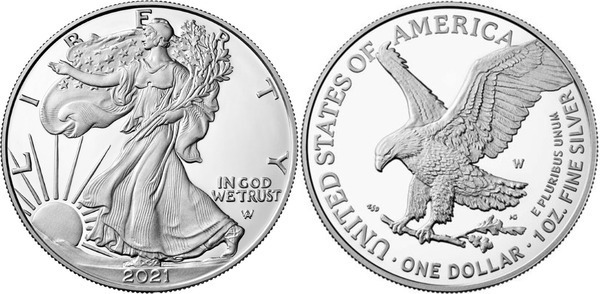 1 dollar (Walking Liberty - tipo 2)