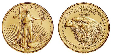 5 dollars (American Gold Eagle)