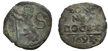 1 quattrino (Bolonia-Innocent XII)