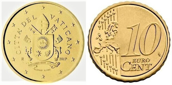 10 euro cent (Escudo Francisco I)