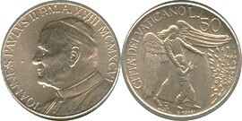 50 lire (Juan Pablo II)