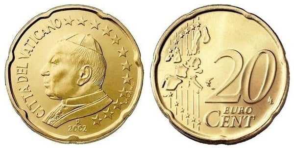 20 euro cent (Juan Pablo II)